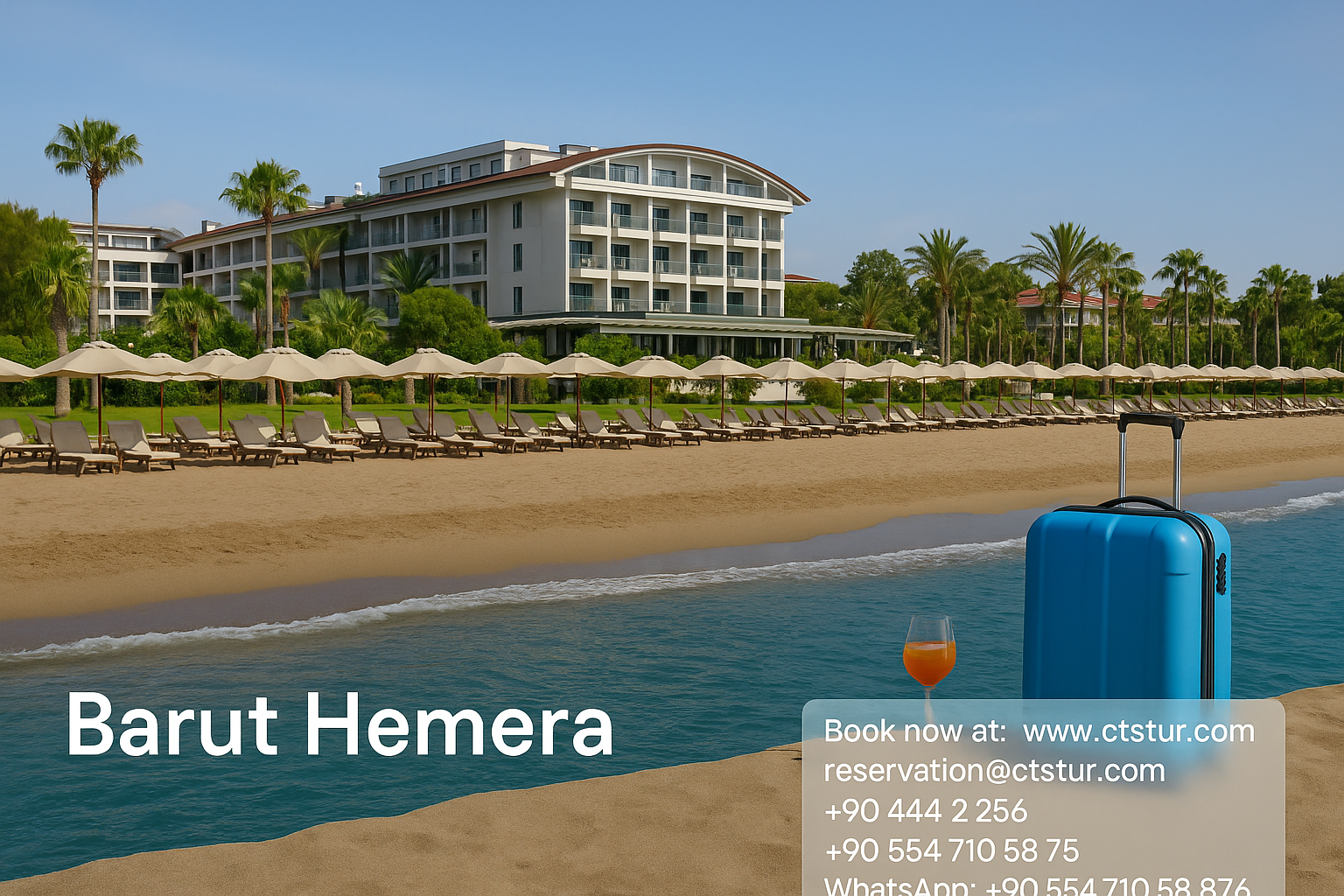 Bodrum, İzmir, Dalaman & Antalya Havalimanı’ndan Barut Hemera – Side’ye Ulaşım | Özel & Shuttle Transfer Rehberi