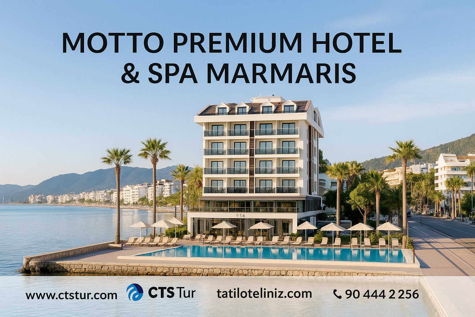 Motto Premium Hotel & Spa Marmaris Transfer Rehberi | CTS Tur & TatilOteliniz.com ile VIP & Shuttle Ulaşım