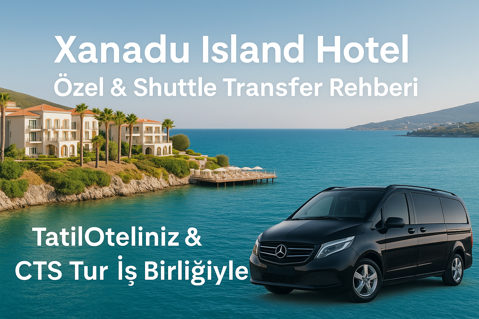 Xanadu Island Hotel – Özel & Shuttle Transfer Rehberi | TatilOteliniz & CTS Tur İş Birliğiyle