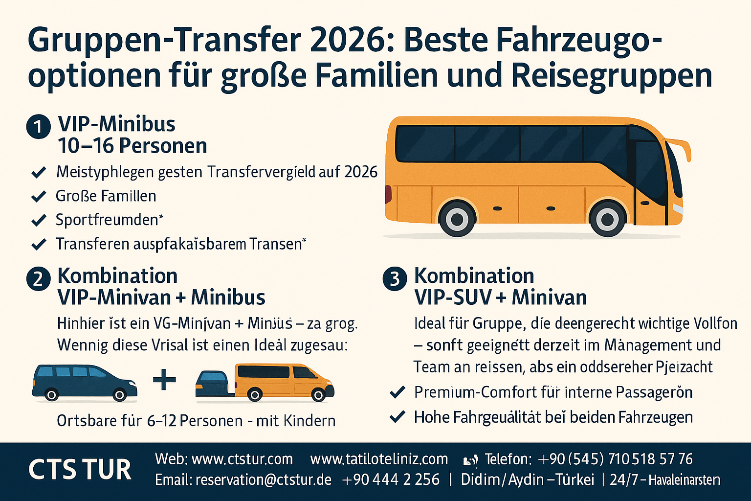 2026 Group Transfer Guide: Best Vehicle Options for Large Families & Travel Groups