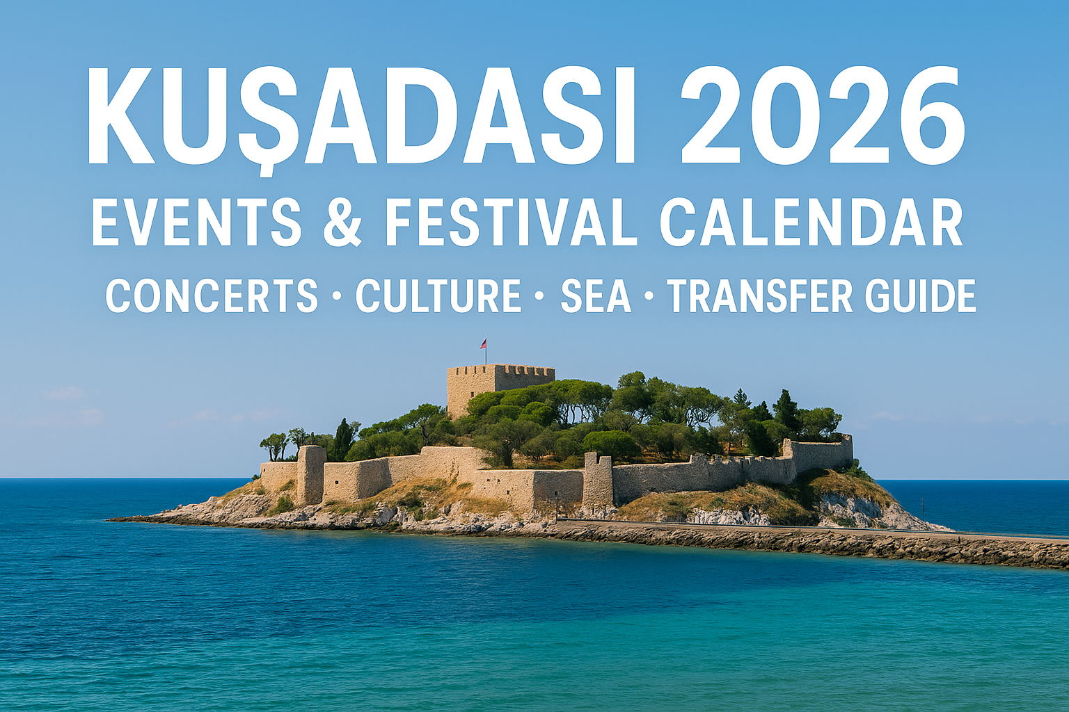 Kuşadası 2026 Etkinlik & Festival Takvimi | Konserler, Kruvaziyer Etkinlikleri, Kültür & Transfer Rehberi