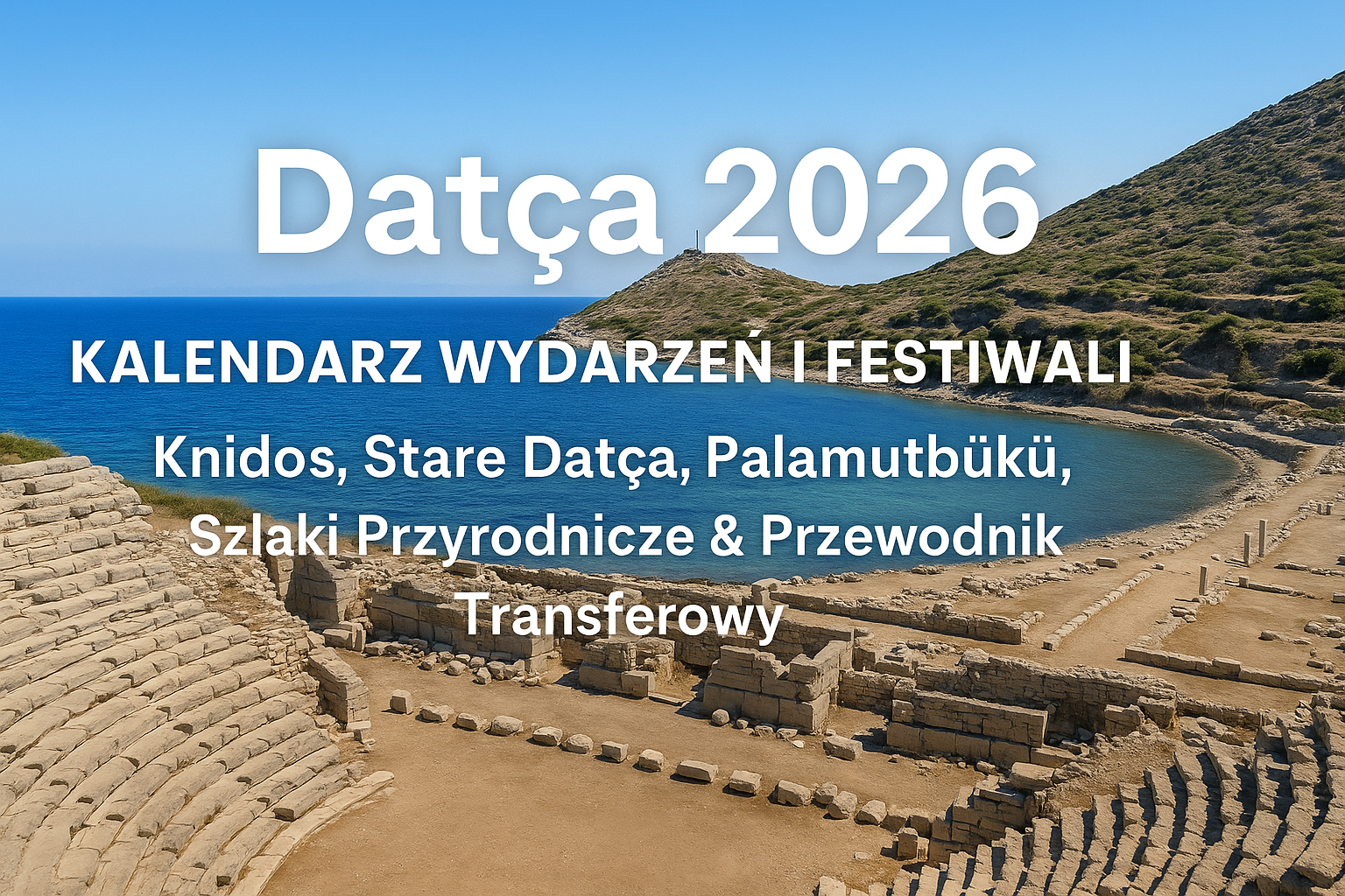  Datça 2026 Etkinlik & Festival Takvimi | Knidos, Eski Datça, Palamutbükü, Doğa Yürüyüşleri & Transfer Rehberi