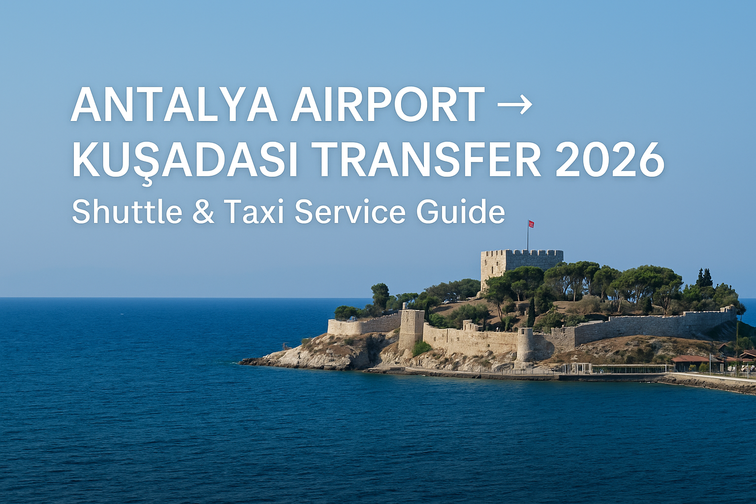 Antalya Havalimanı → Kuşadası Transfer 2026