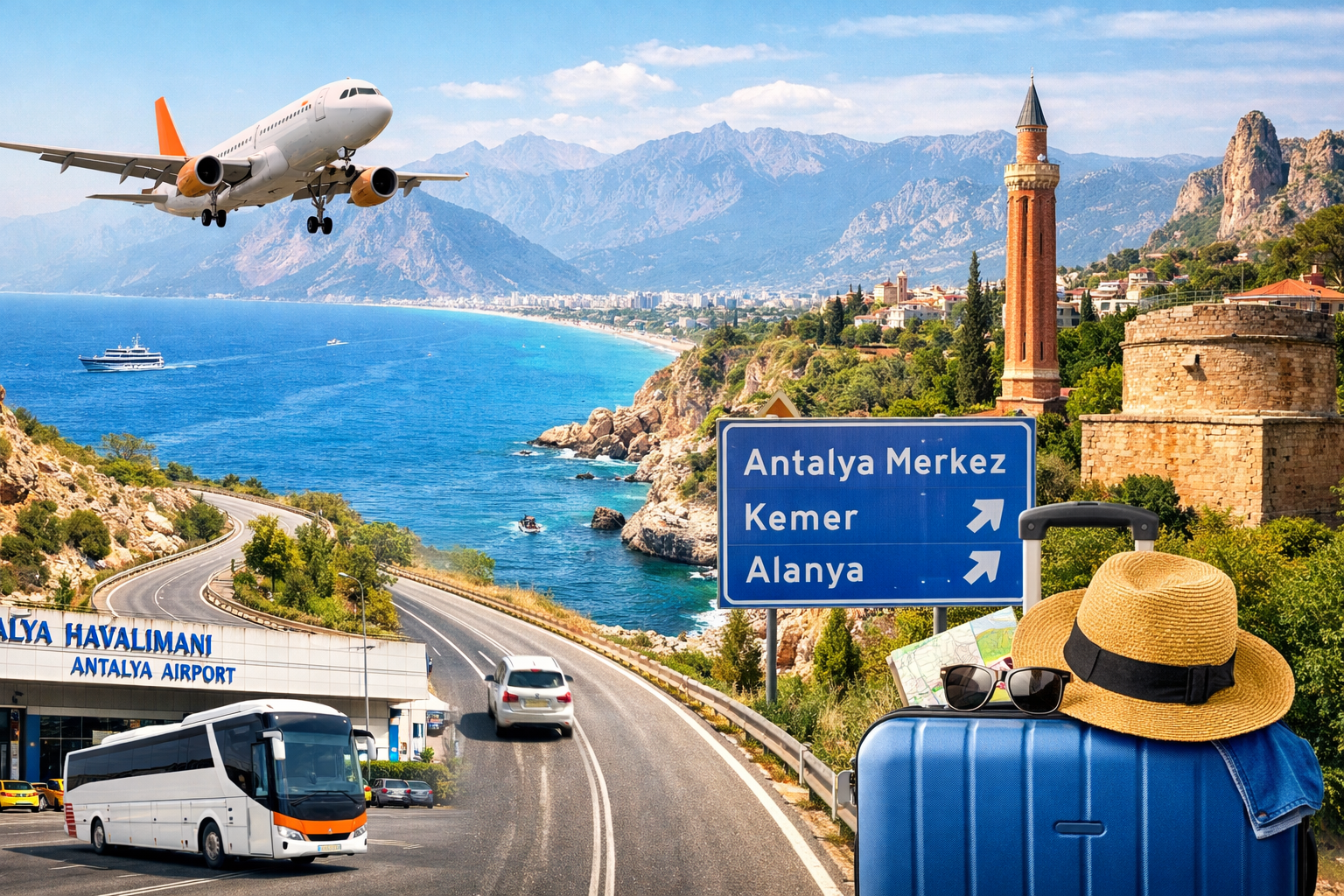 Antalya’ya Nasıl Gidilir?