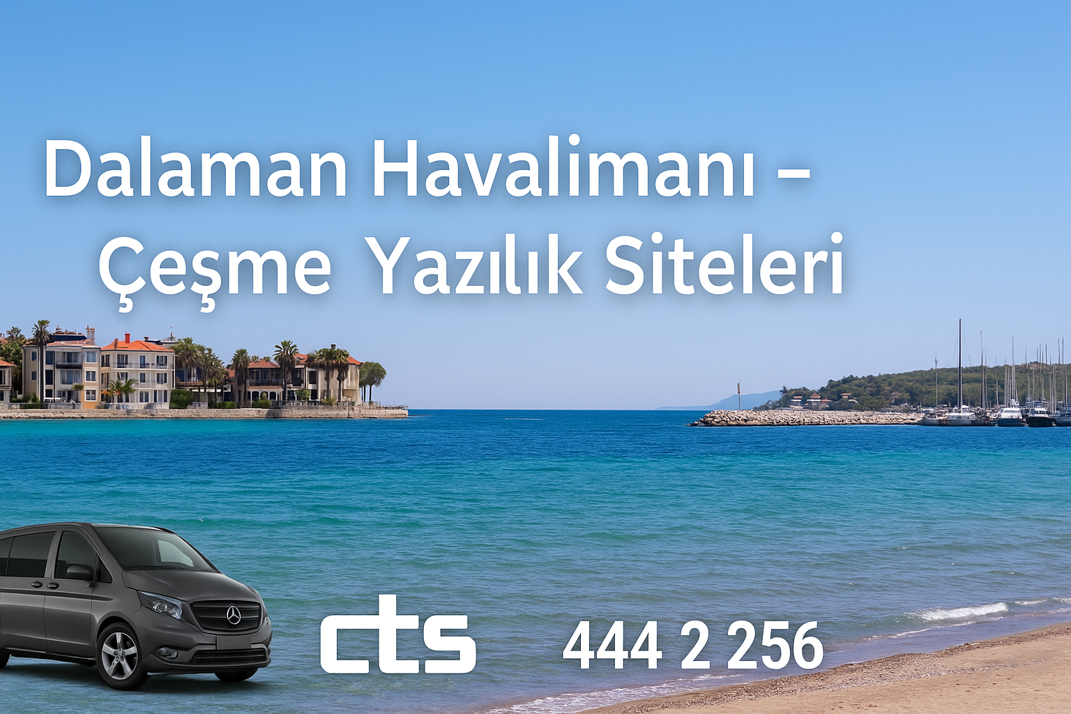 Dalaman Havalimanı → Çeşme / Alaçatı / Urla / Seferihisar Yazlık Siteleri