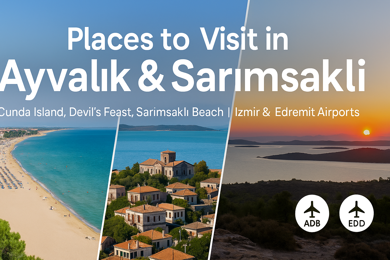 Ayvalık & Sarımsaklı’da Gezilecek Yerler Rehberi