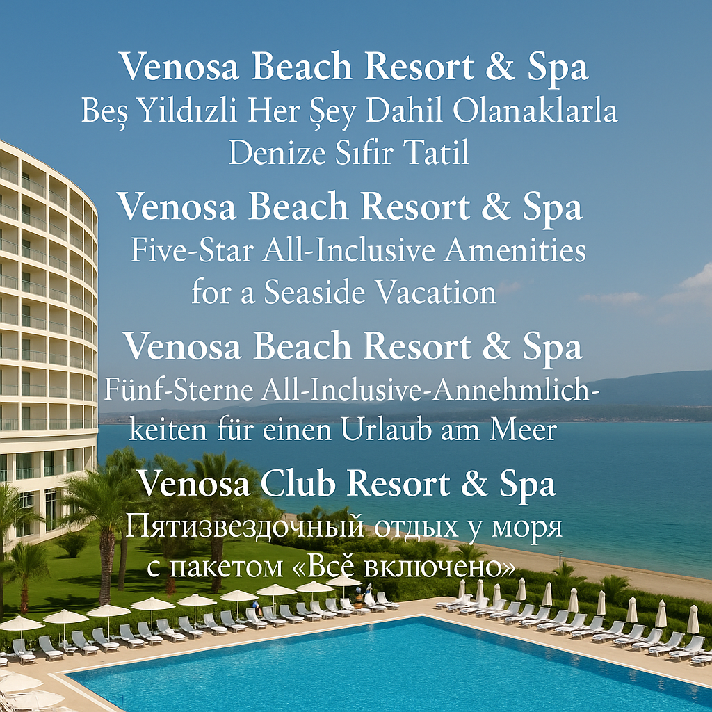 Venosa Beach Resort & Spa Didim – Transfer & Holiday Guide