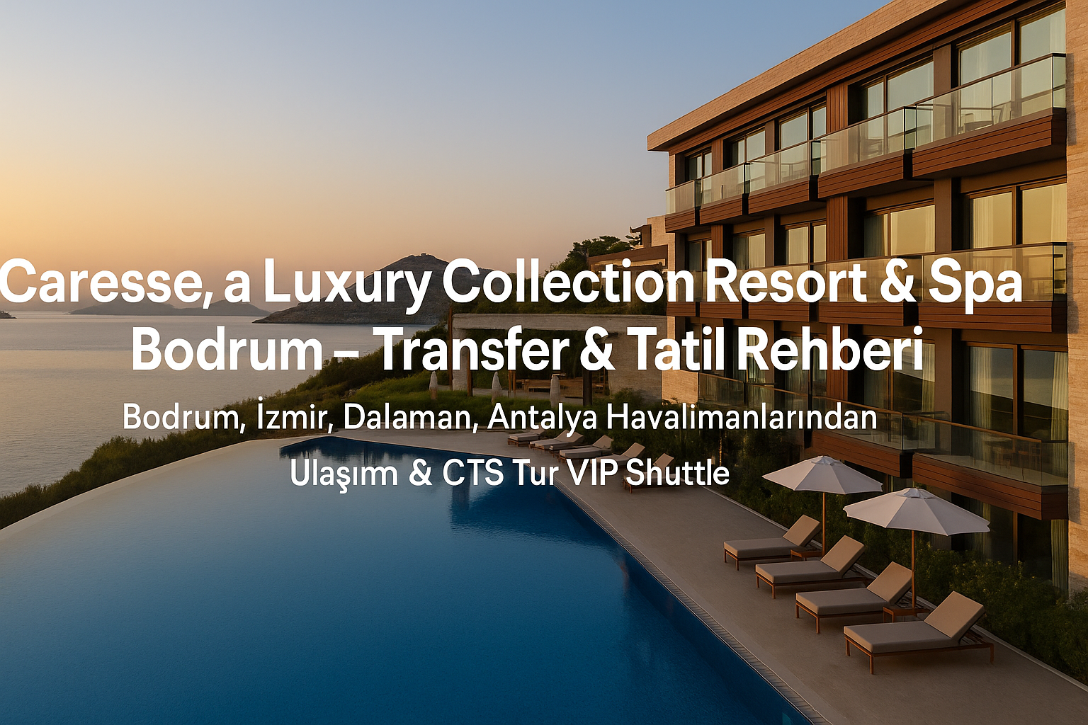 Caresse, a Luxury Collection Resort & Spa, Bodrum – Transfer & Tatil Rehberi