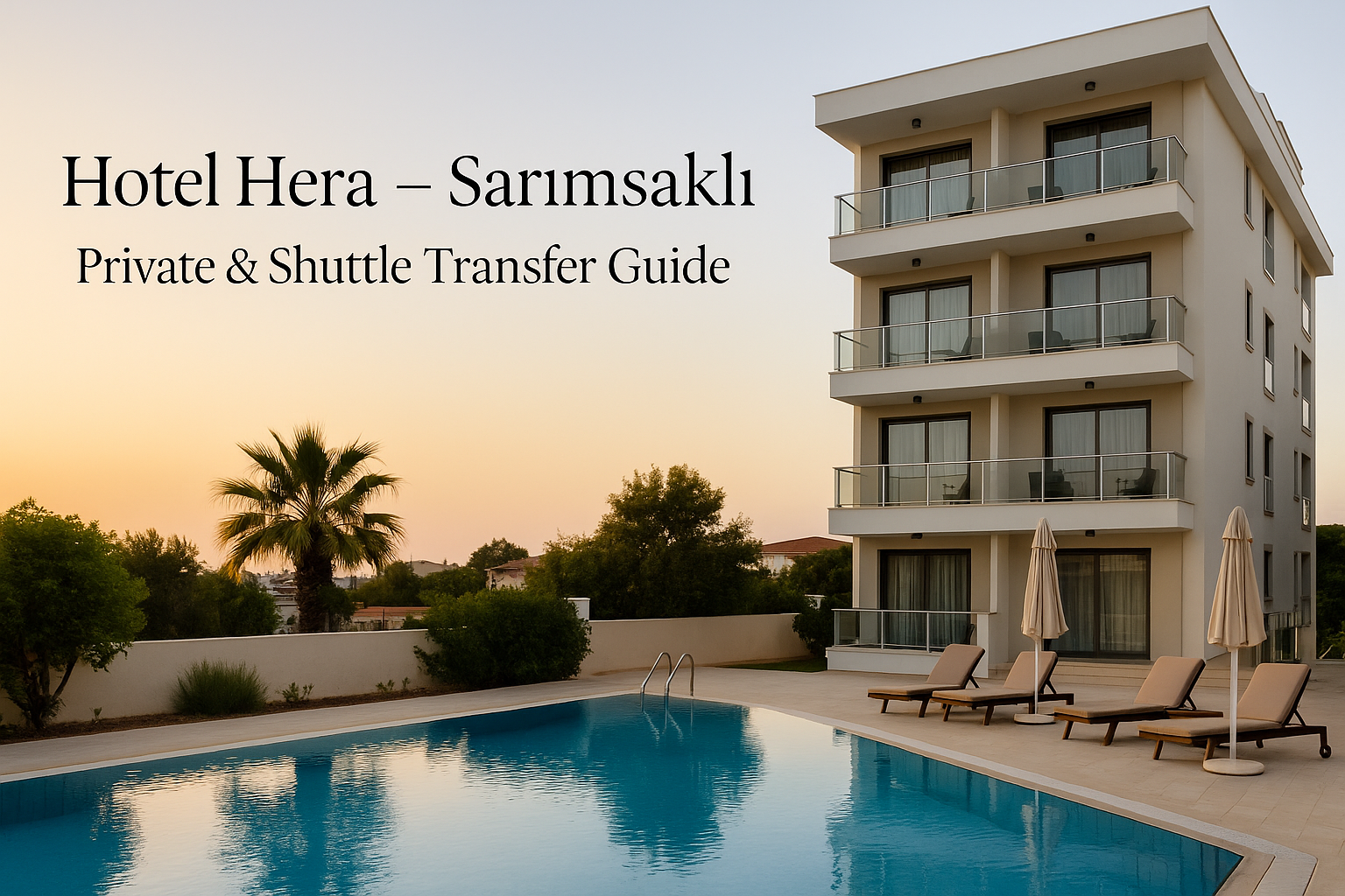 Hotel Hera – Sarımsaklı | Özel & Shuttle Transfer Rehberi