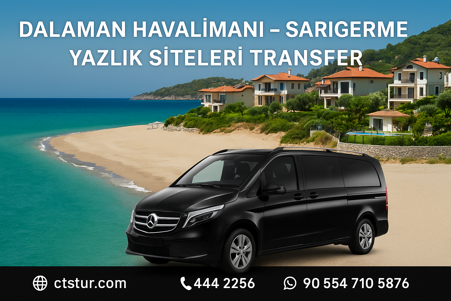 Dalaman Havalimanı’ndan Sarıgerme Yazlık Sitelerine Ulaşım | Özel & Shuttle Transfer Rehberi