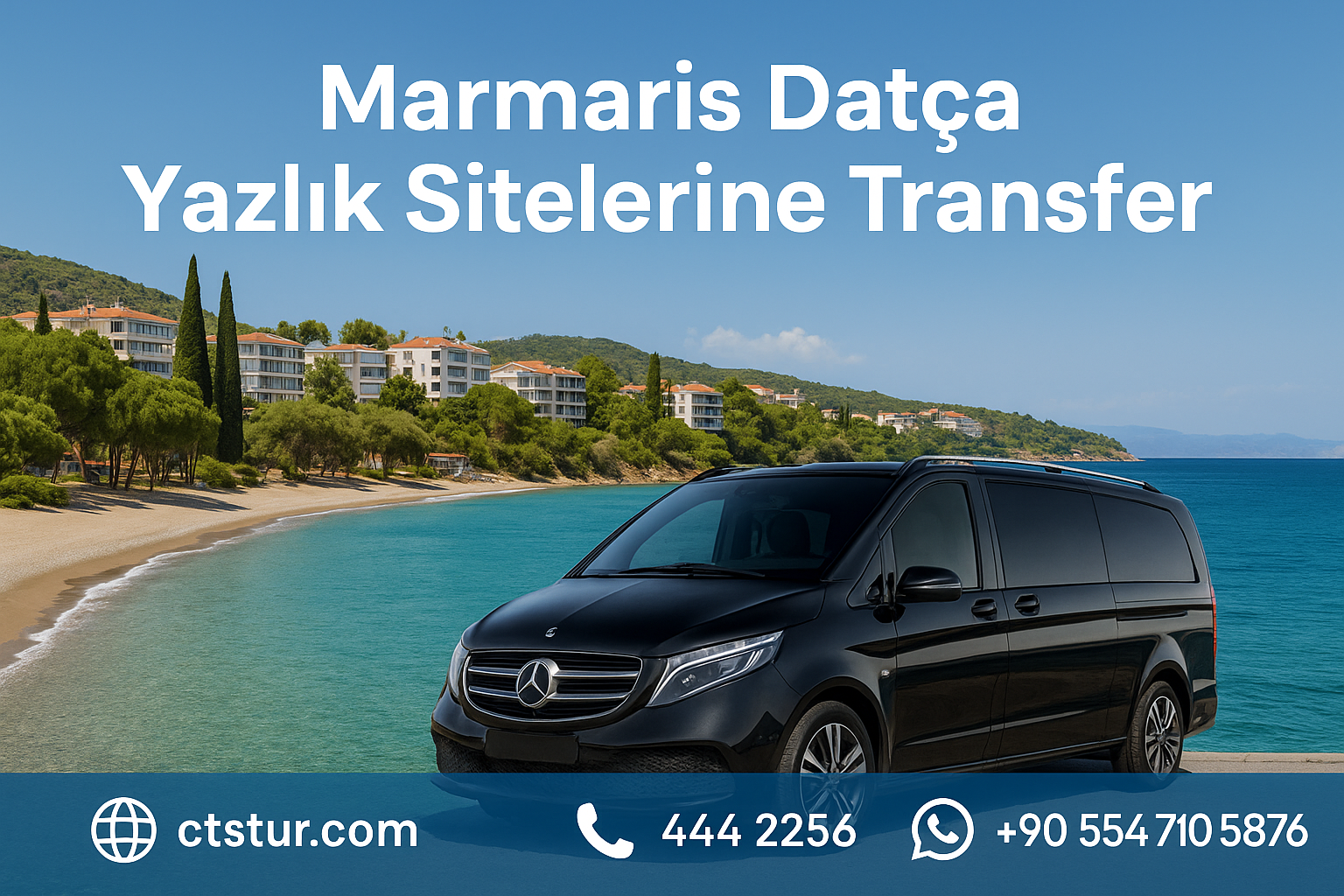 Dalaman & Bodrum Havalimanı’ndan Marmaris Datça Yazlık Sitelerine Transfer | Özel & Shuttle Rehberi