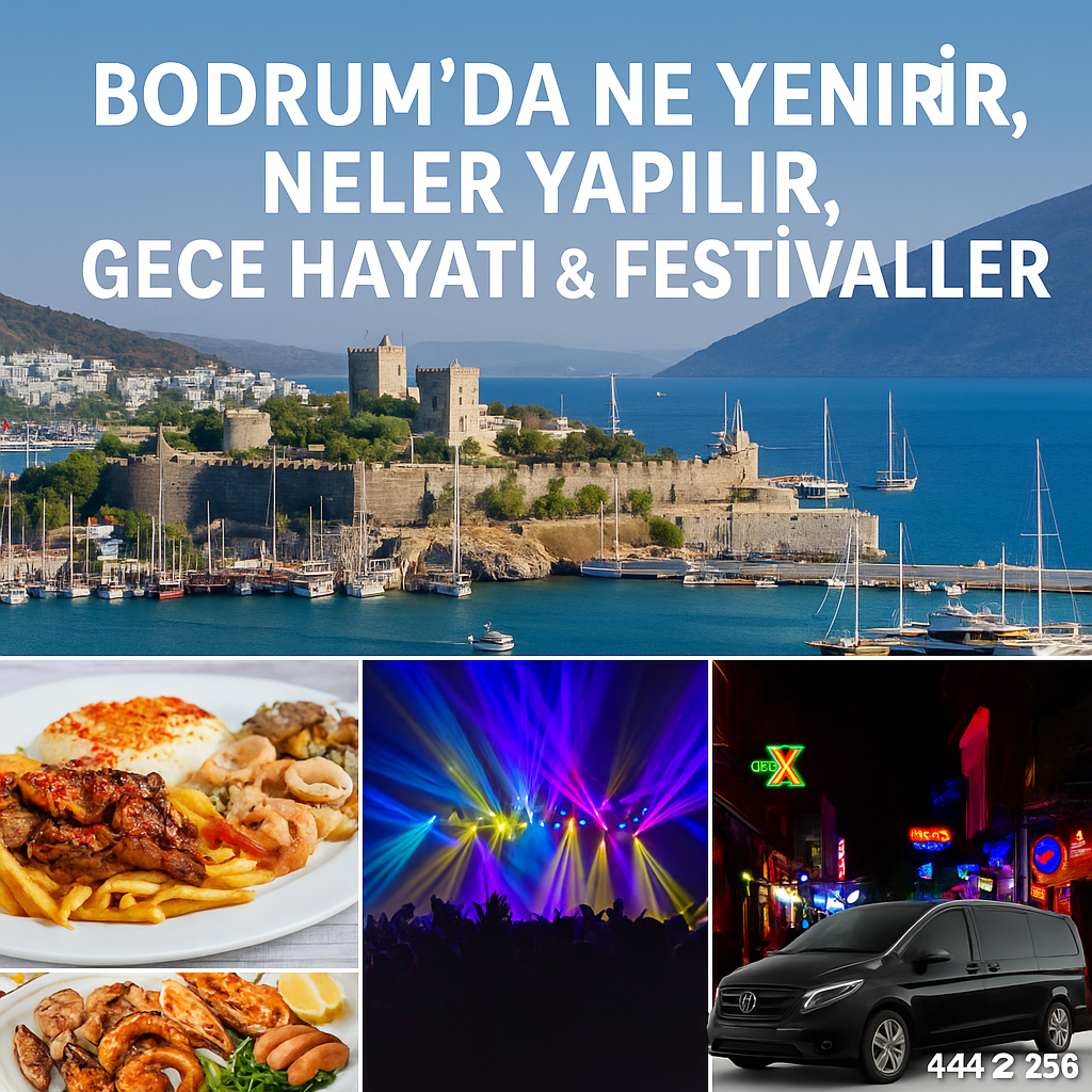 Bodrum: Ne Yenir, Neler Yapılır, Gece Hayatı & Festivaller