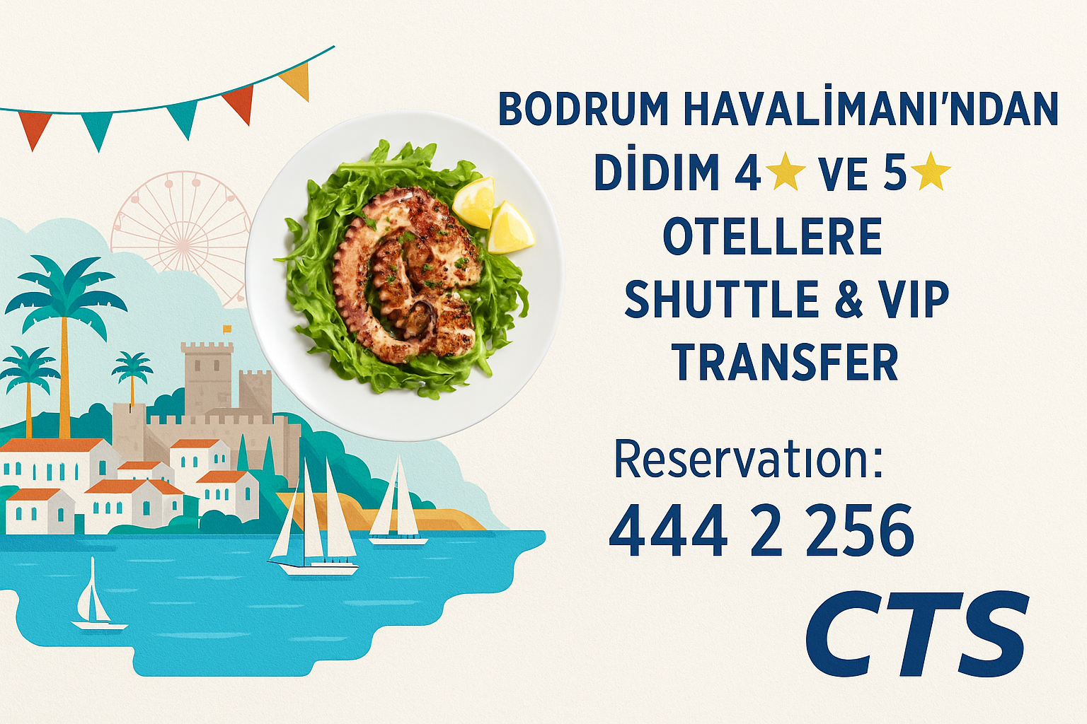 Bodrum Havalimanı → Didim Otelleri Transfer