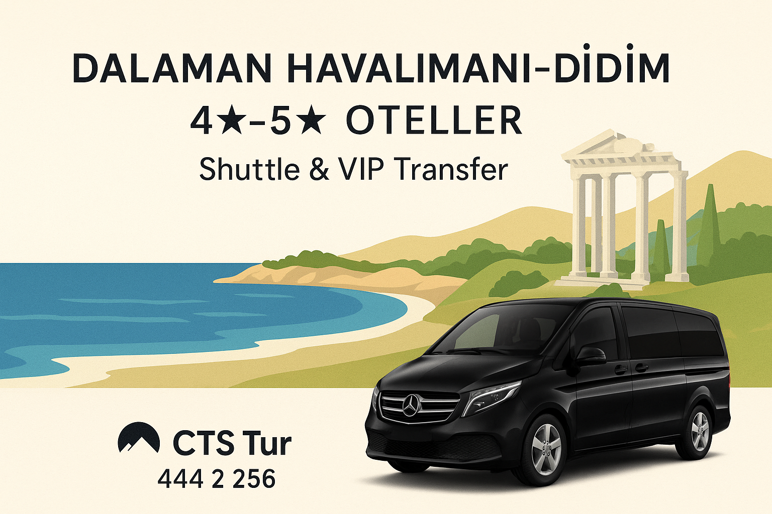 Dalaman Havalimanı (DLM) → Didim Otelleri Transfer