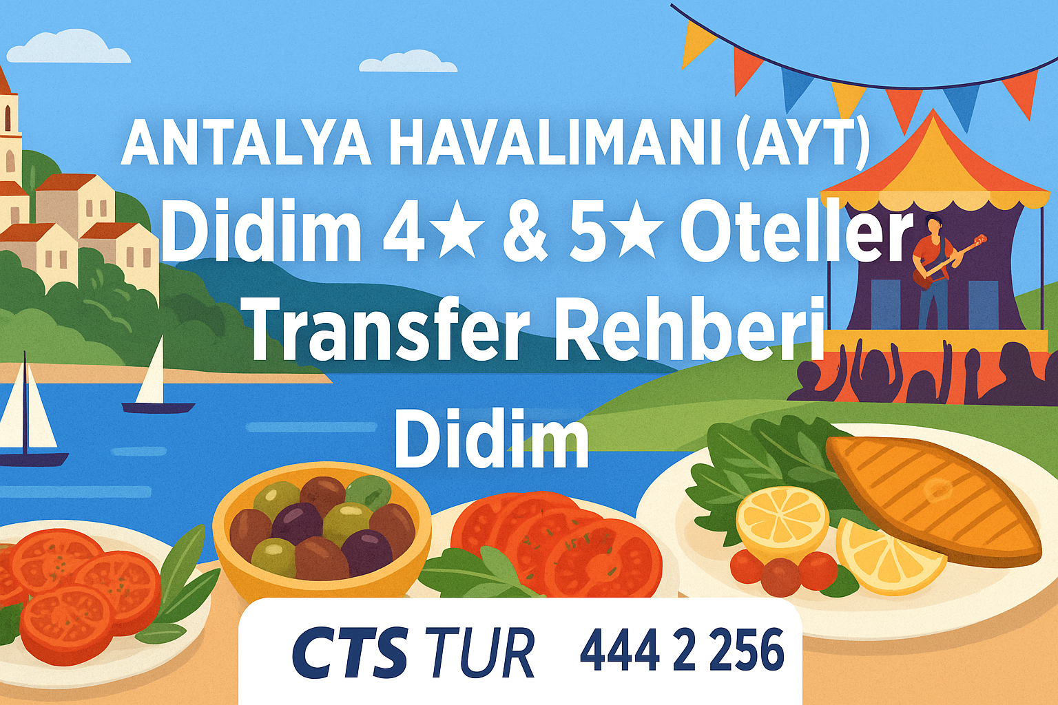 Antalya Havalimanı (AYT) → Didim Otelleri Transfer