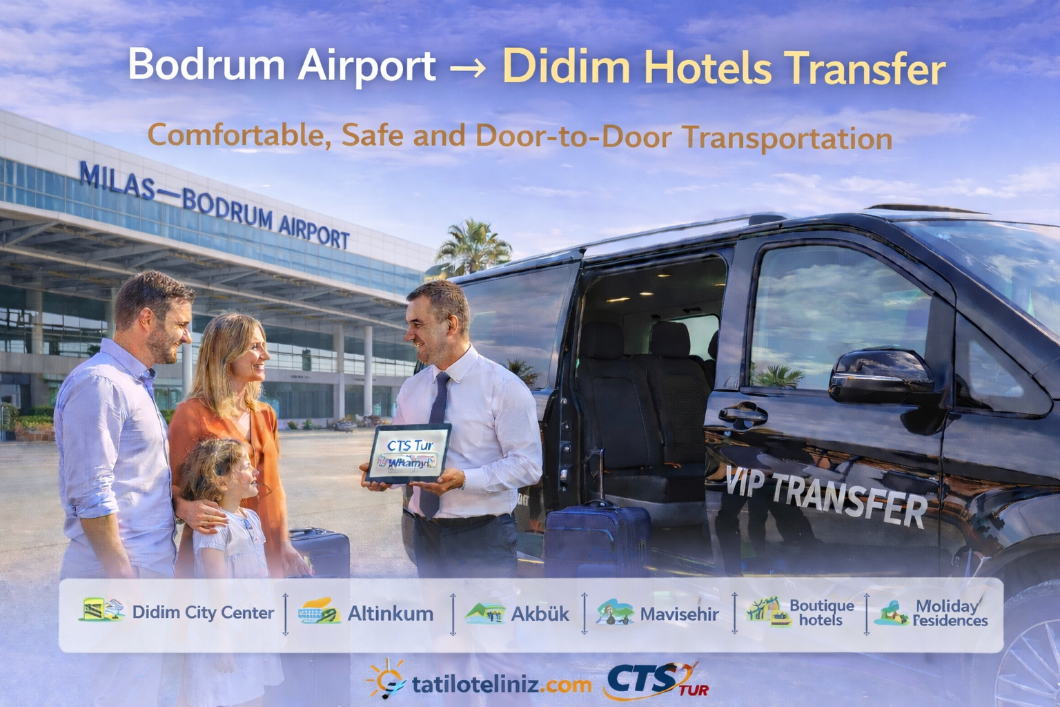 Bodrum Havalimanı → Didim Otelleri Transfer Rehberi