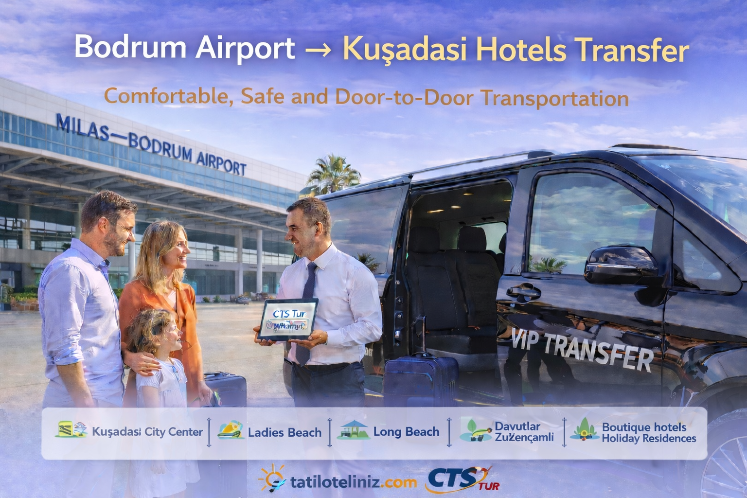  Bodrum Havalimanı → Kuşadası Otelleri Transfer Rehberi