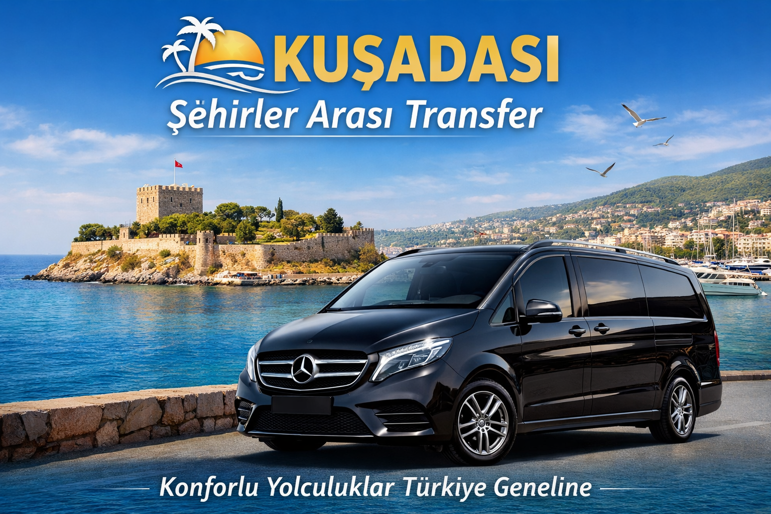 Międzymiastowy transfer z Kuşadası 