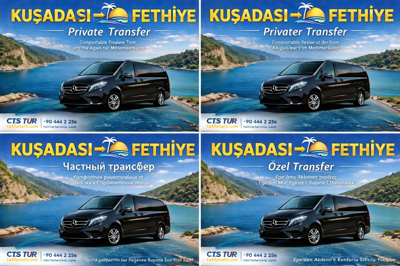 Prywatny transfer Kuşadası – Fethiye