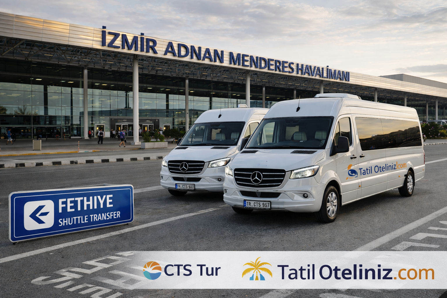  İzmir Adnan Menderes Havalimanı → Fethiye Shuttle Transfer.