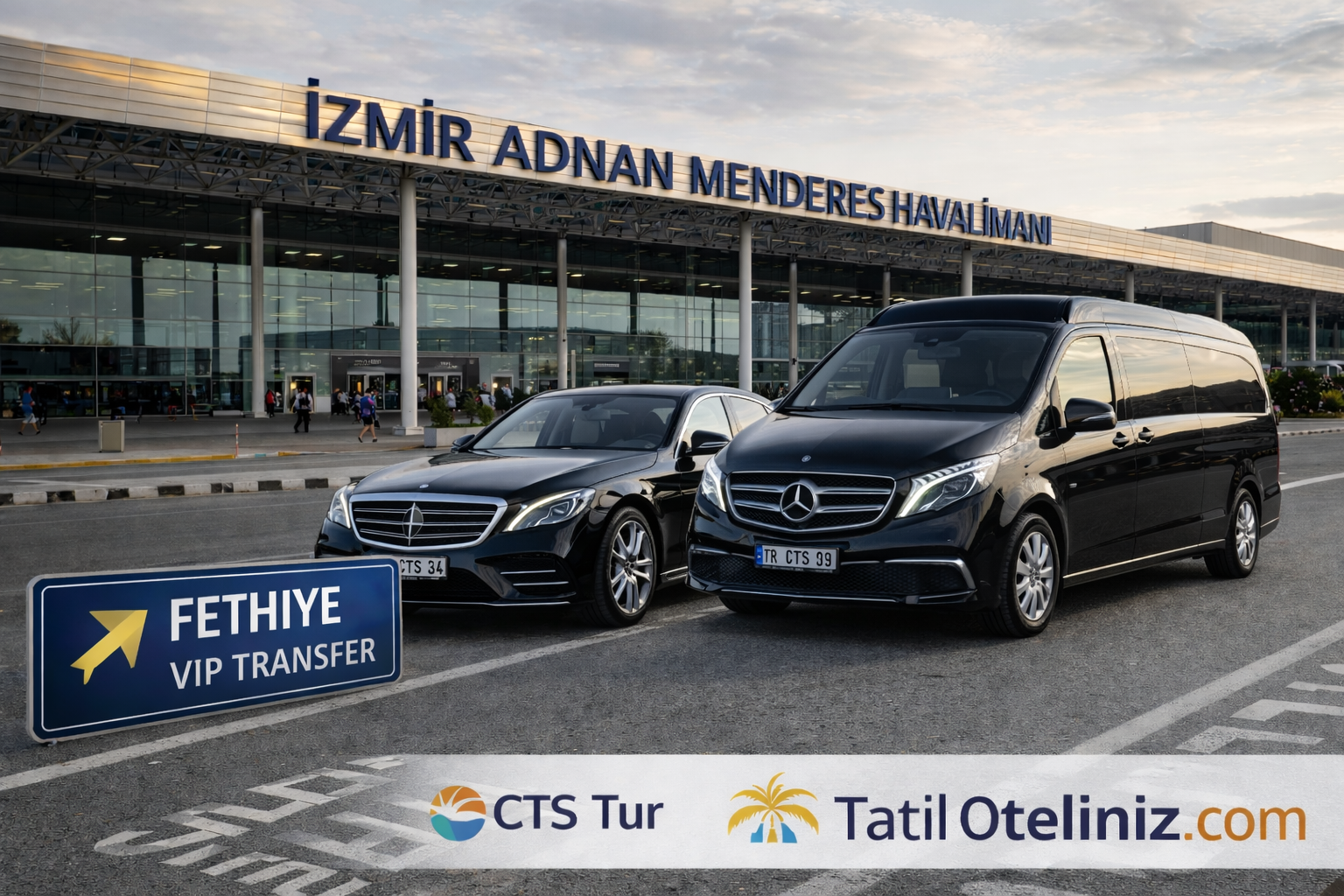  İzmir Adnan Menderes Havalimanı → Fethiye VIP Transfer.