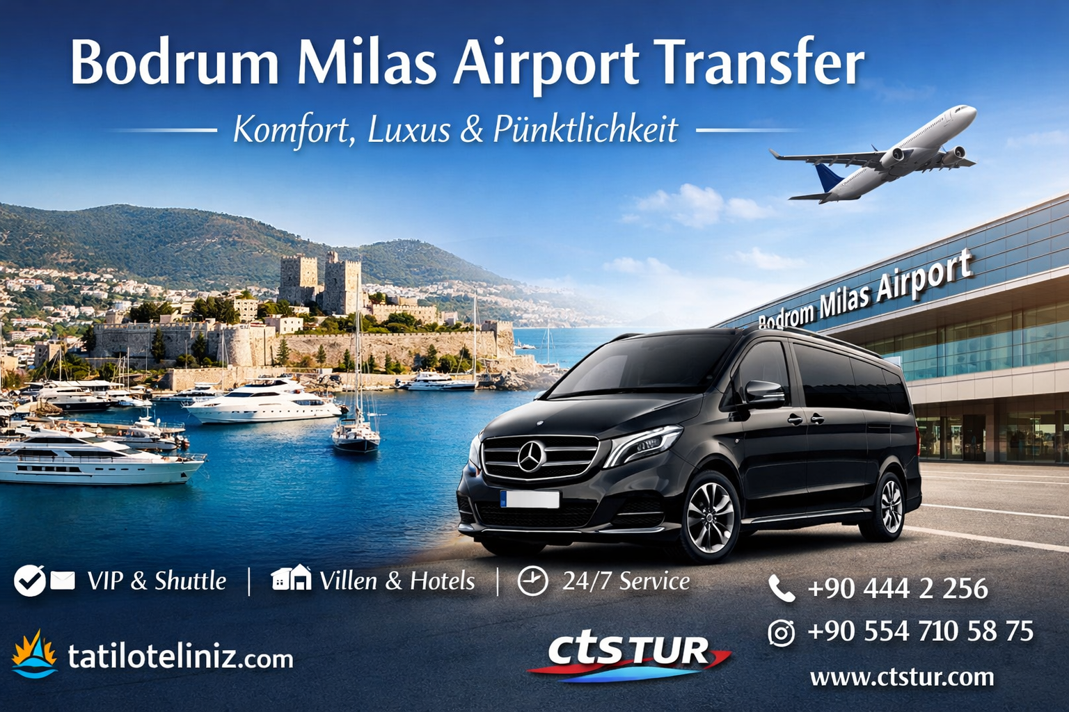Bodrum Milas Havalimanı Transfer Hizmeti