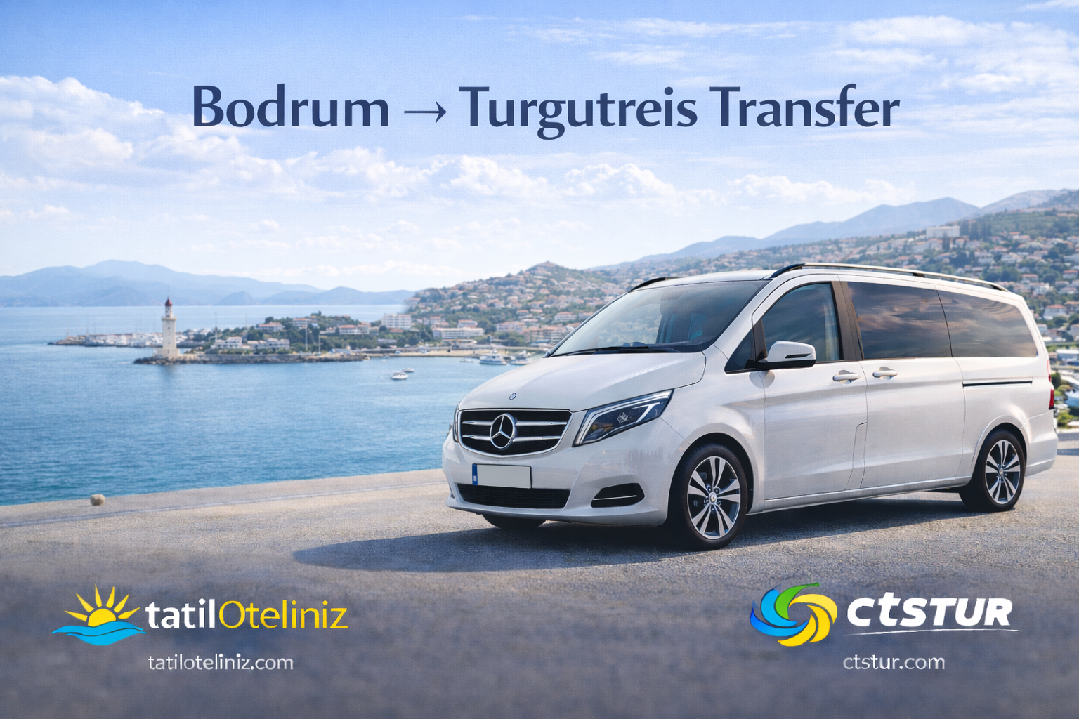 Bodrum Havalimanı → Turgutreis Transfer