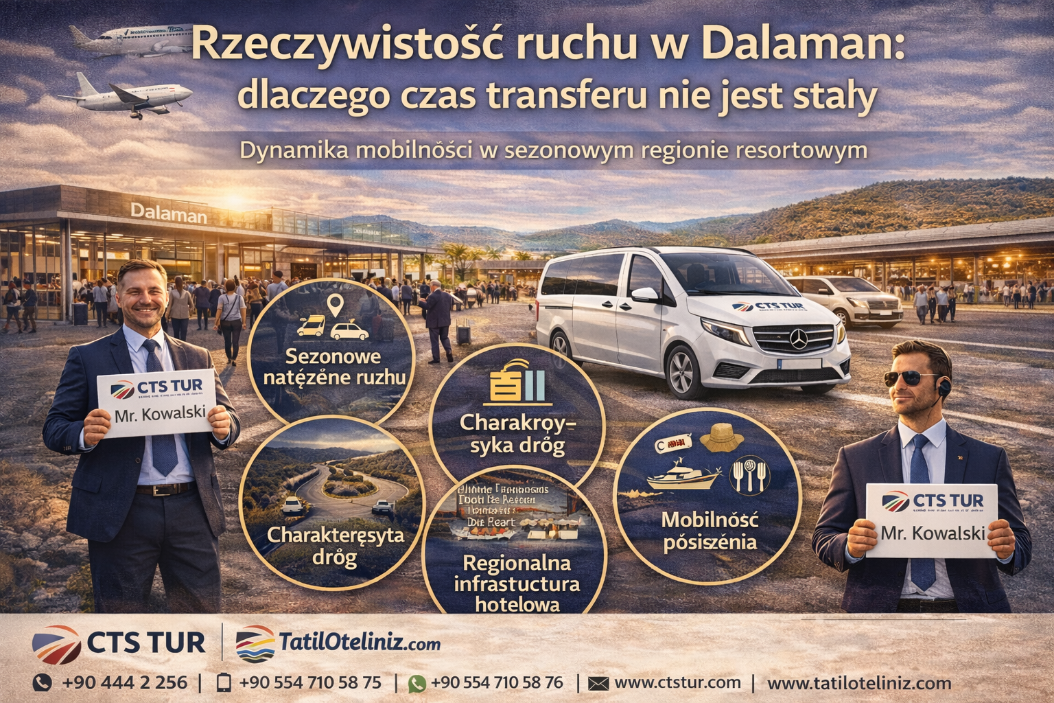 Dalaman Trafik Gerçeği: Transfer Süreleri Neden Tahmin Edildiği Gibi Sabit Değildir?