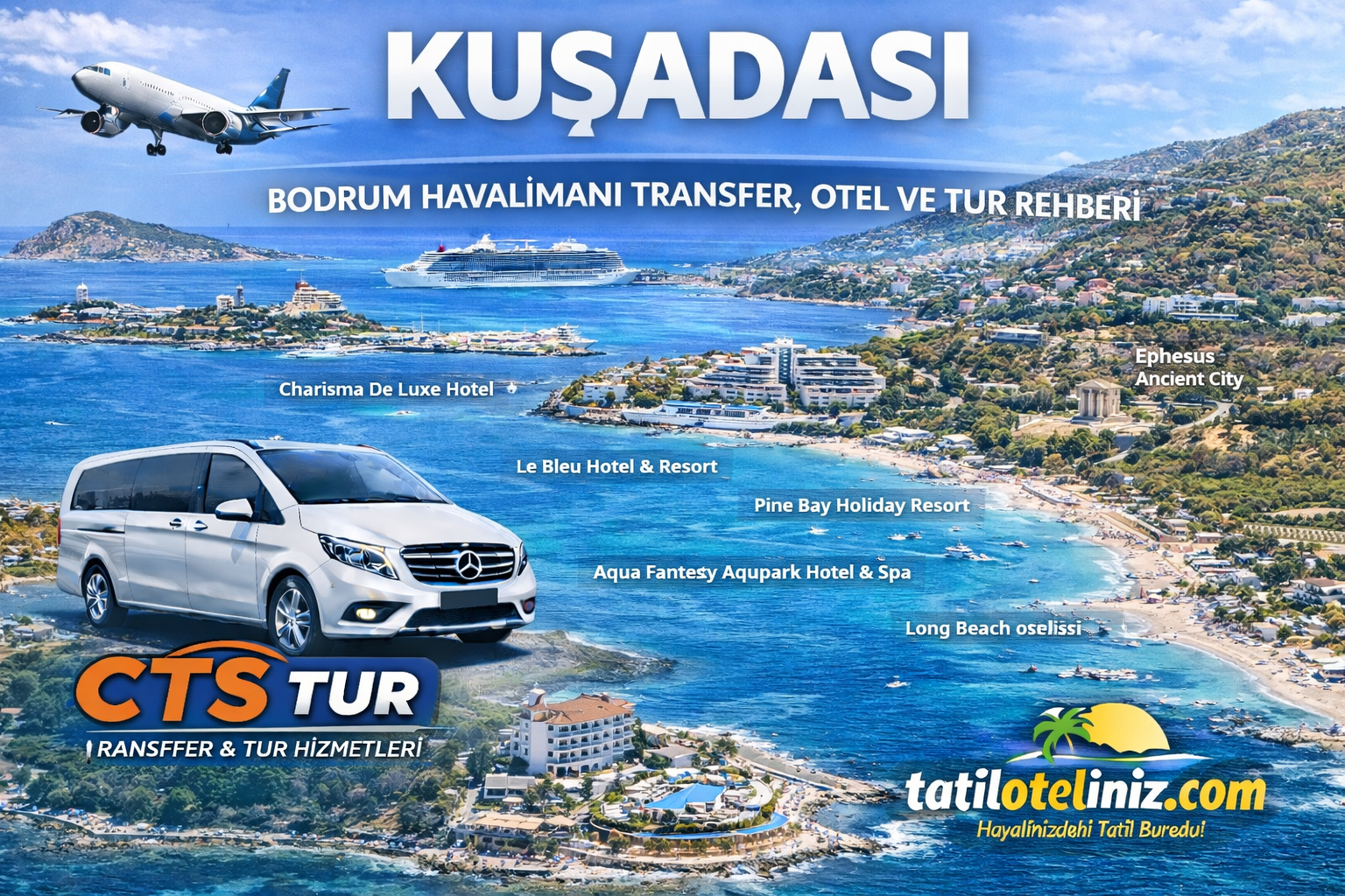 Kuşadası – Bodrum Havalimanı Transfer
