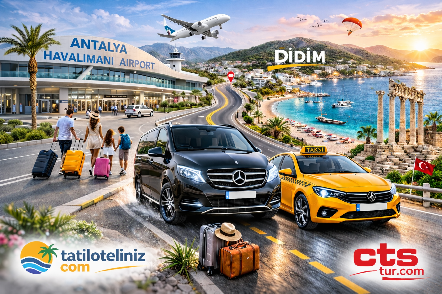 Antalya Havalimanı → Didim Taxi Alternatifi...