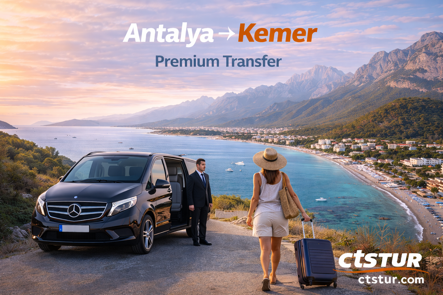 Antalya’dan Kemer’e Taksi mi Transfer mi?