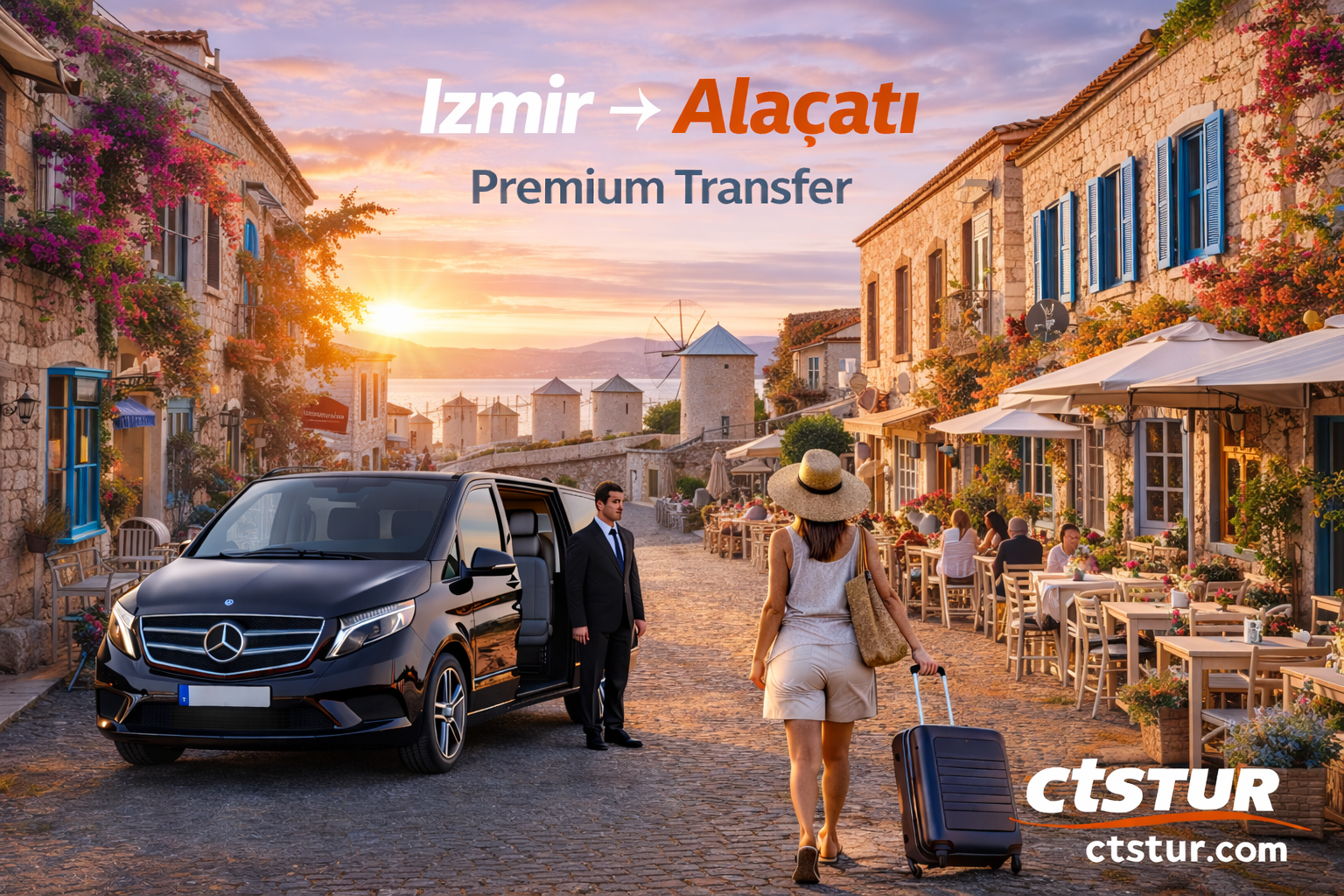  İzmir’den Alaçatı’ya Taksi mi Transfer mi?