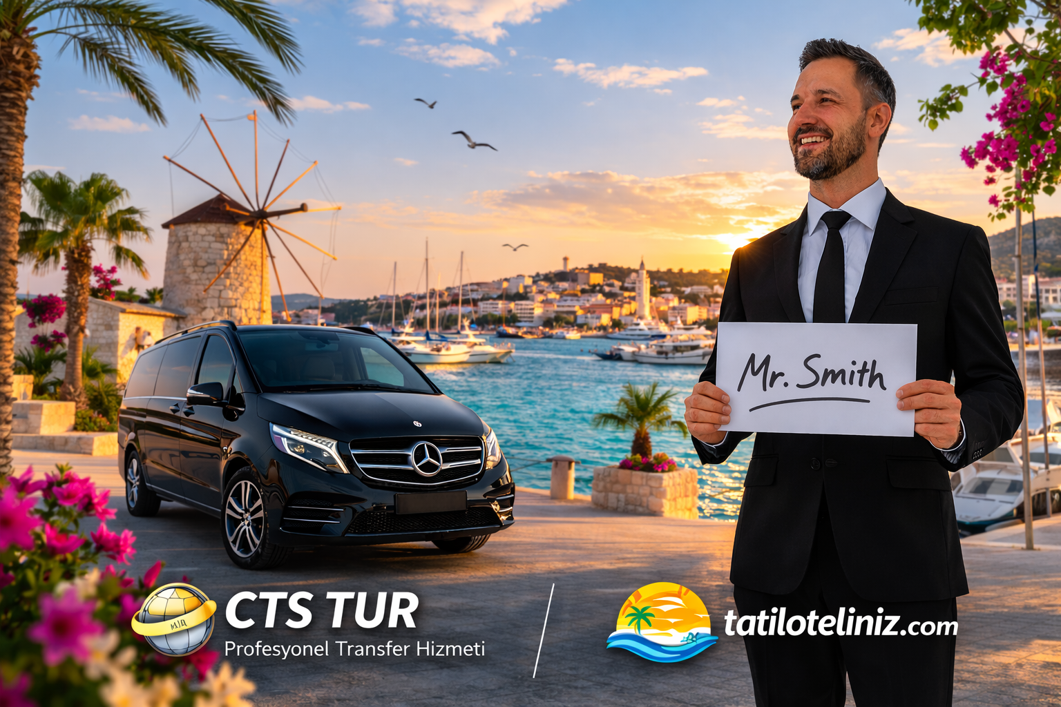 İzmir Havalimanı → Çeşme Transfer.