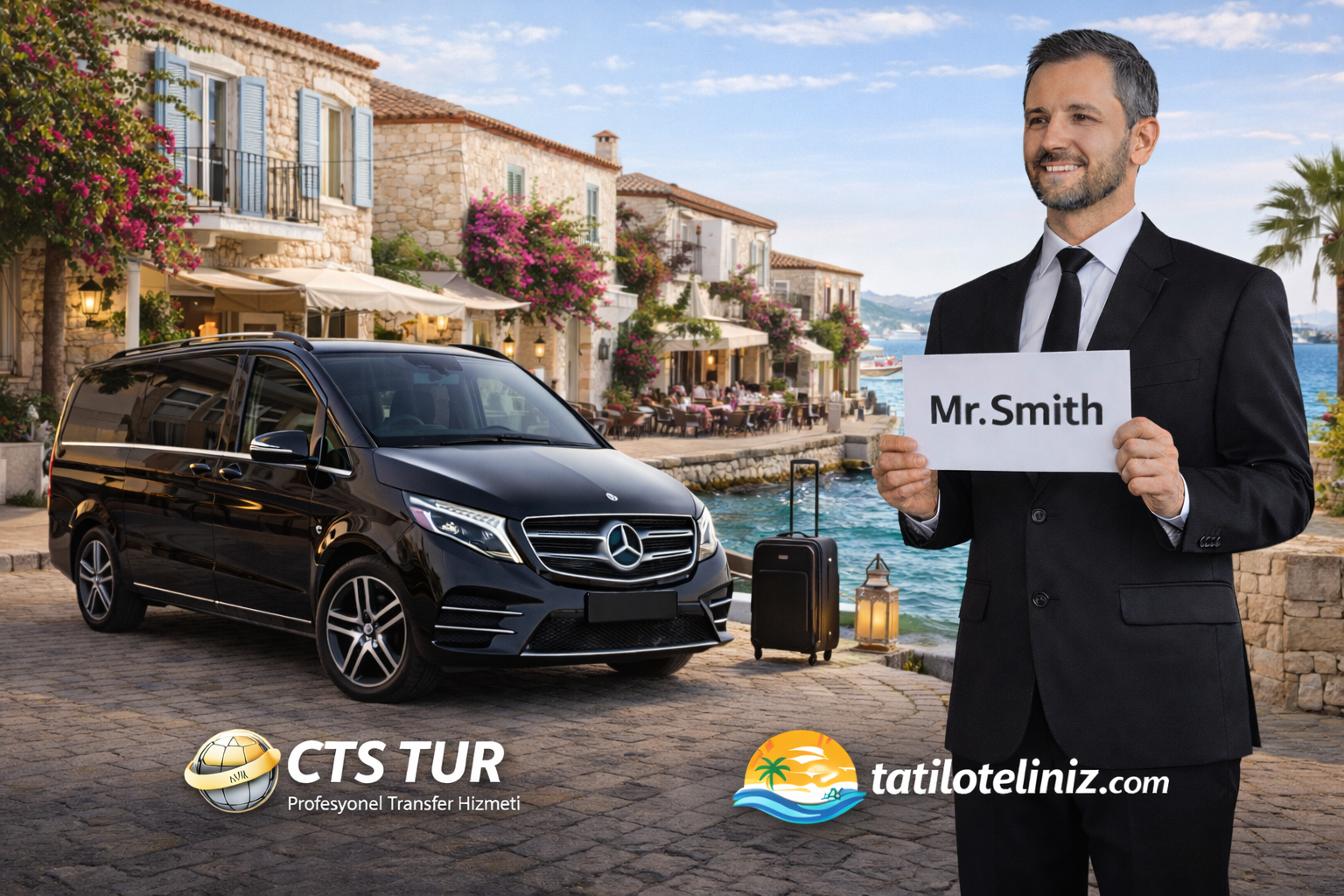 İzmir Havalimanı → Alaçatı Transfer.