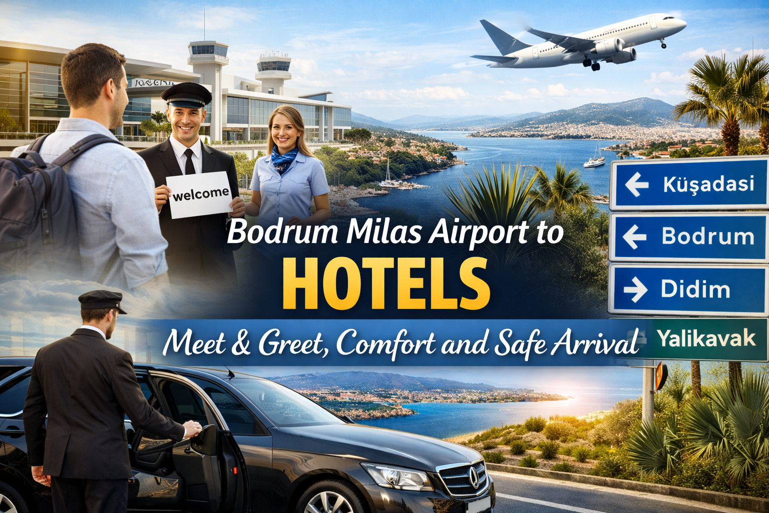Bodrum Milas Havalimanı → Oteller Transfer Hizmeti...