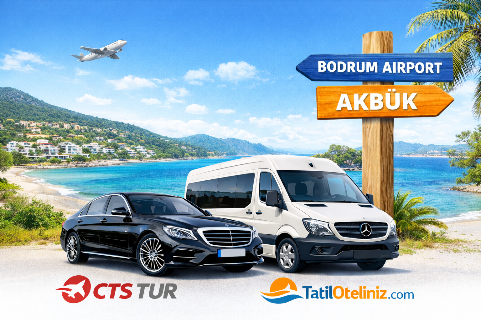  Bodrum Airport → Akbük Transfer