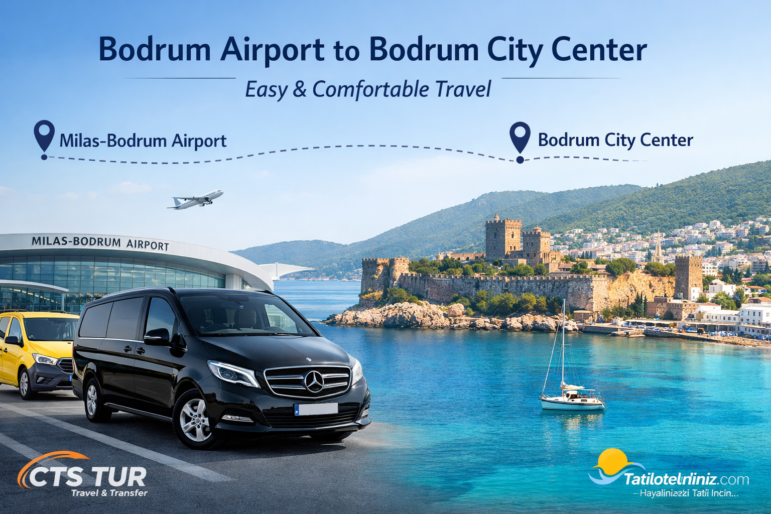 Bodrum Havalimanı’ndan Bodrum Merkeze Nasıl Gidilir? (2026 Rehberi)