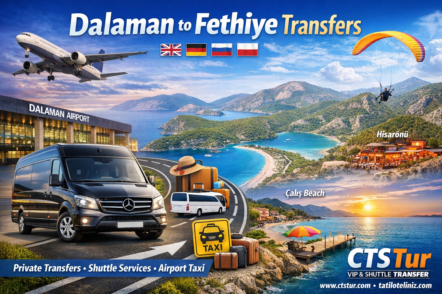 Dalaman Havalimanı → Fethiye Transfer Rehberi (2026 Güncel Ulaşım Rehberi)