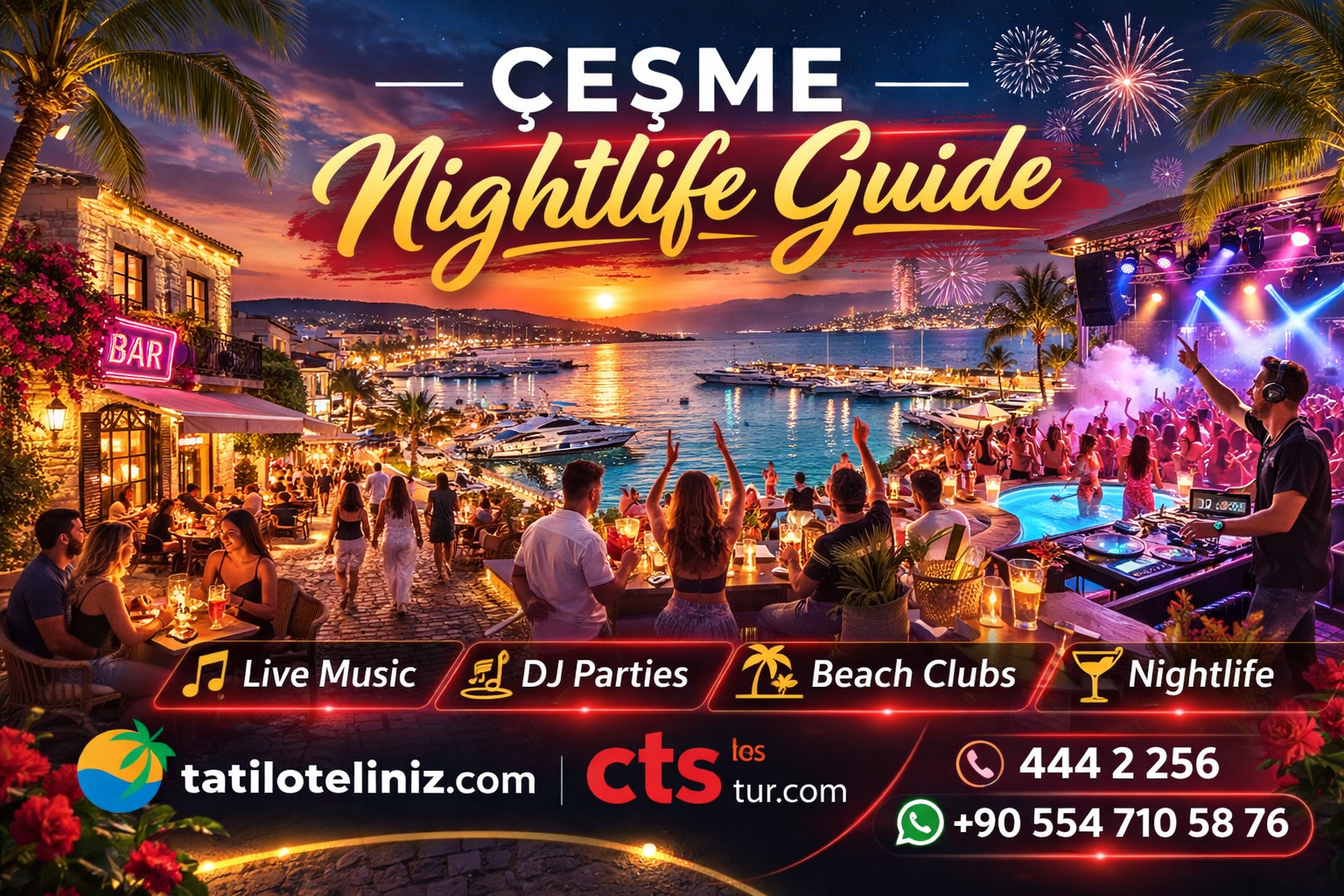 Çeşme Gece Hayatı Rehberi