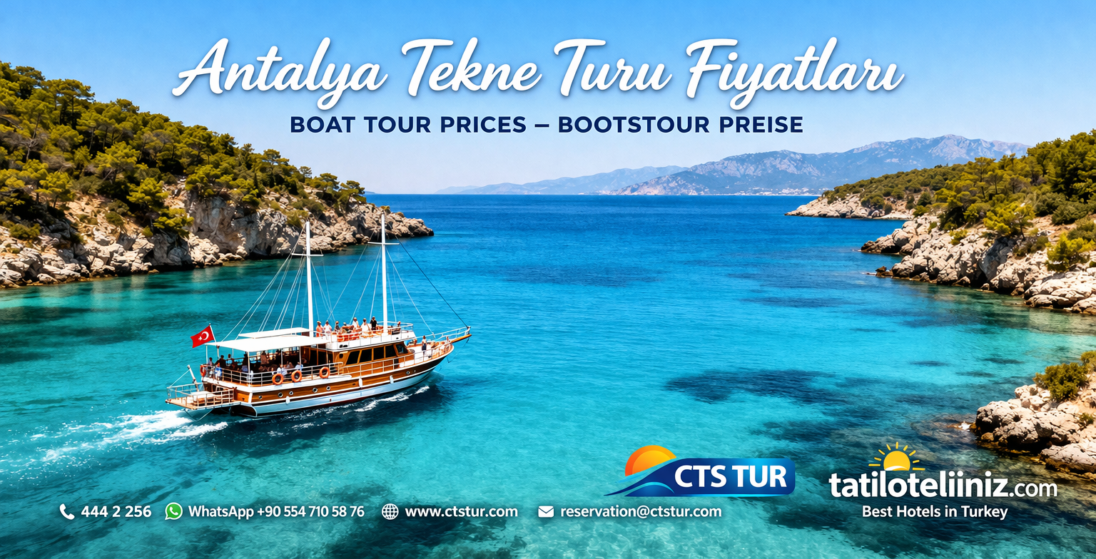 Antalya Tekne Turu Fiyatları Rehberi