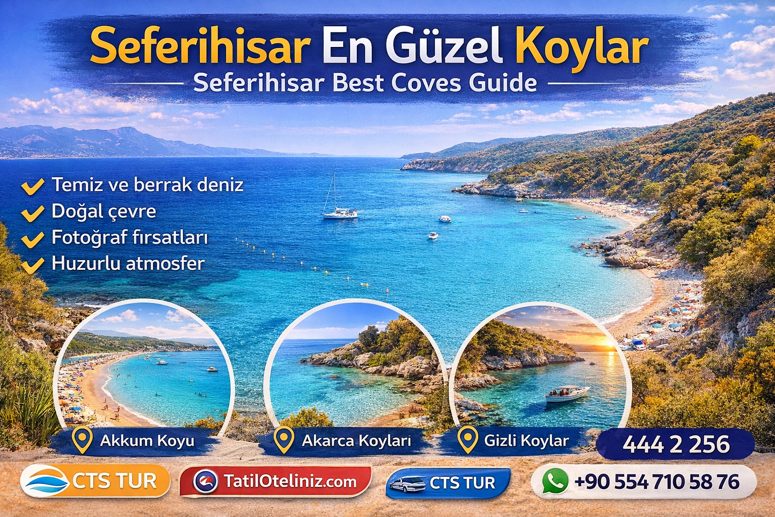 Seferihisar En Güzel Koylar Rehberi