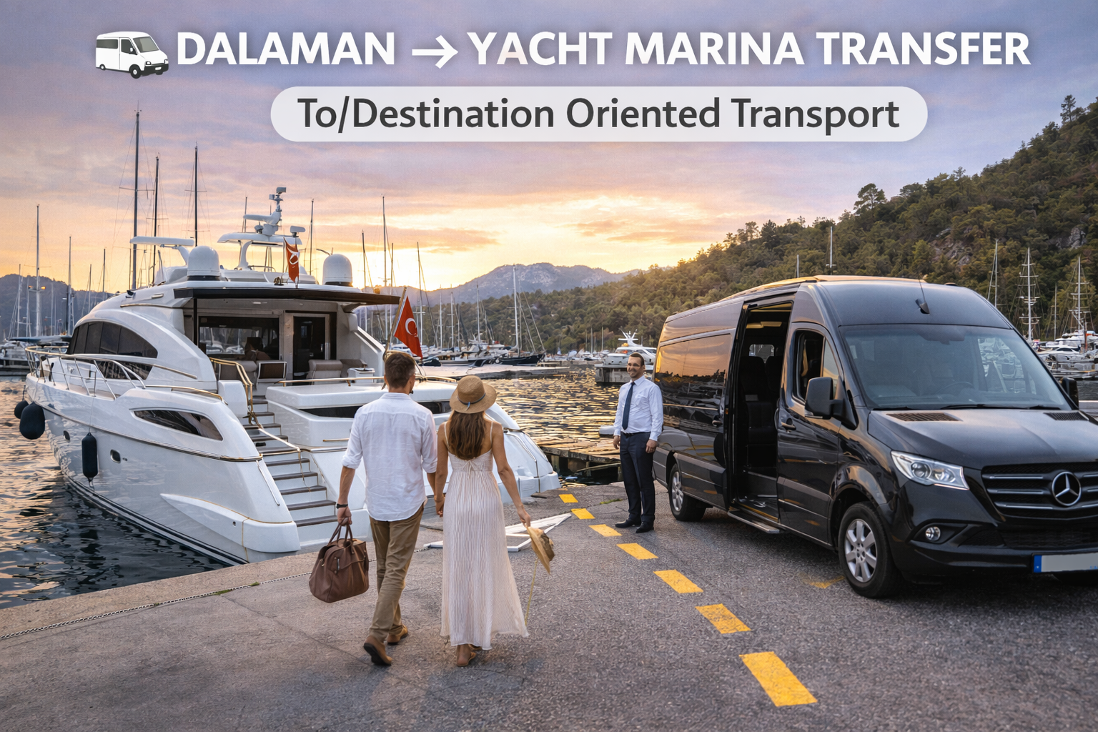 Dalaman Havalimanı → Fethiye Aile Transferi.