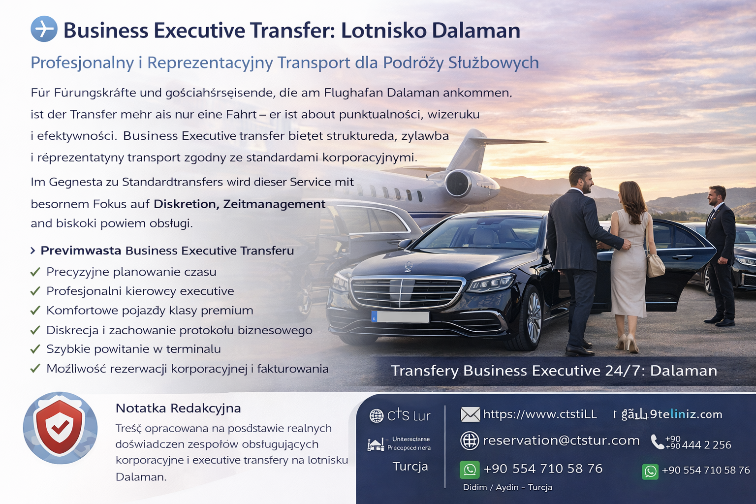 Dalaman Havalimanı → Business Executive Transfer.