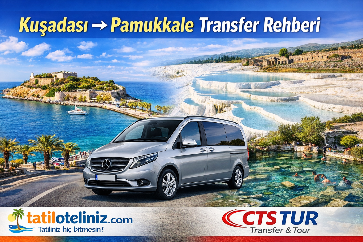Kuşadası → Pamukkale Transfer Rehberi