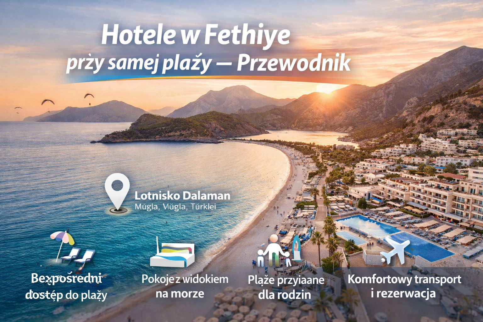 Fethiye Denize Sıfır Oteller Rehberi