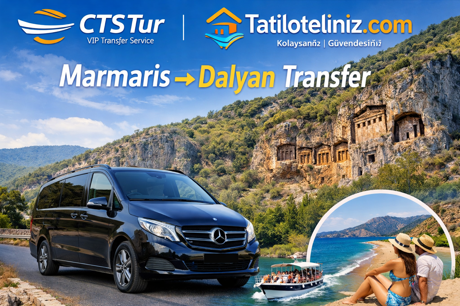 Marmaris → Dalyan Transfer...