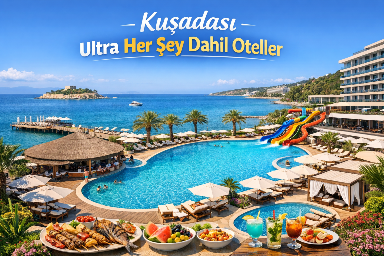 Kuşadası Ultra Her Şey Dahil Oteller.