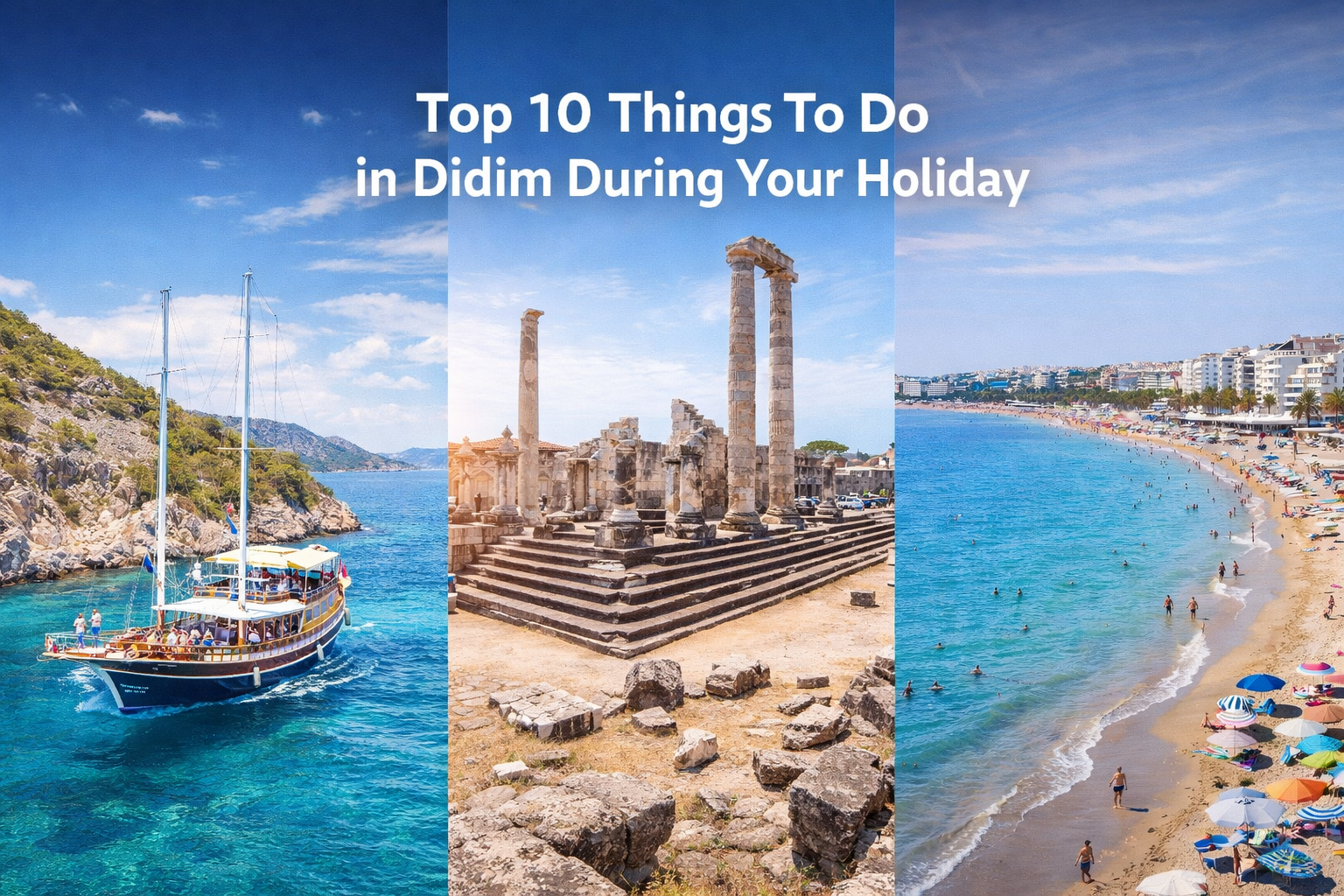 Didim Tatilinde Yapılacak En Popüler 10 Aktivite.