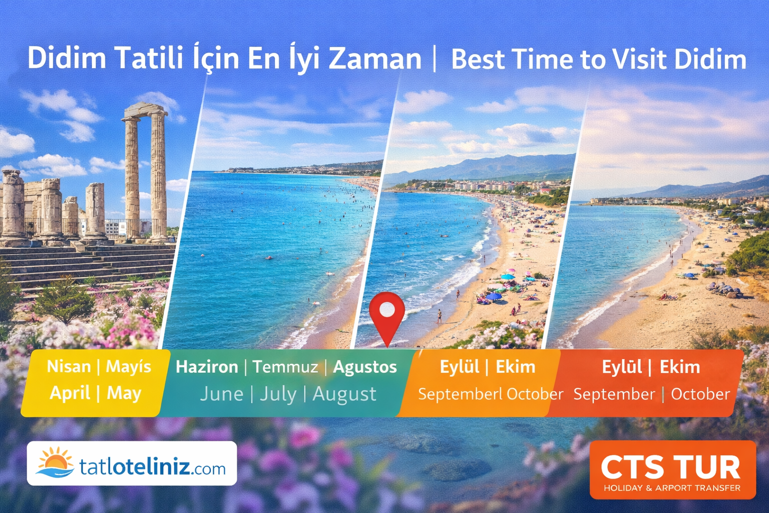 Didim Tatili İçin En İyi Zaman: Hangi Ayda Gitmeli.?