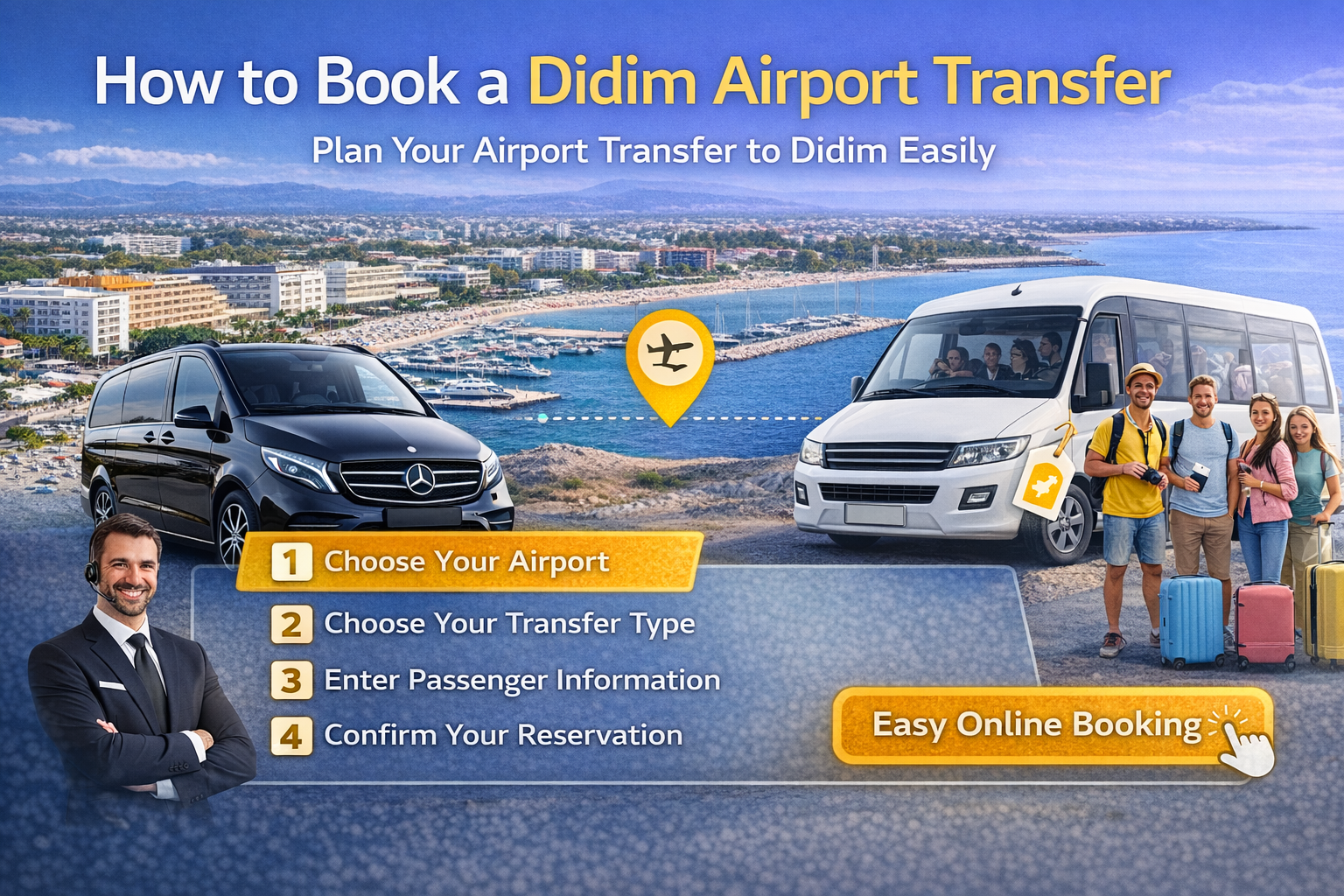 Didim Transfer Rezervasyonu Nasıl Yapılır.?